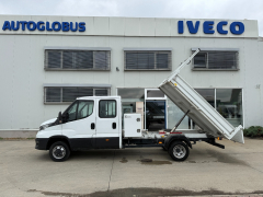 VECO Daily 35C16H 3.0 D | Benă basculabilă electric | Cabină dublă | Lada de scule | 2020 | 53.788 km | Garanție 12 luni